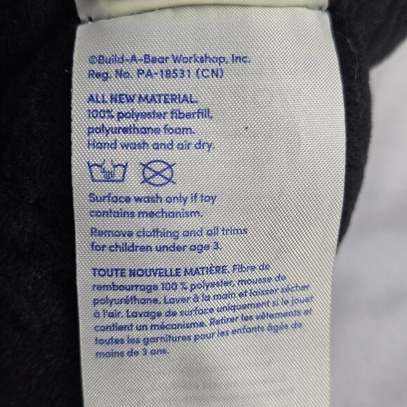 Build-A-Bear DreamWorks Black Stuffed Plush Dragon "How To Train Your Dragon" - Picture 13 of 14